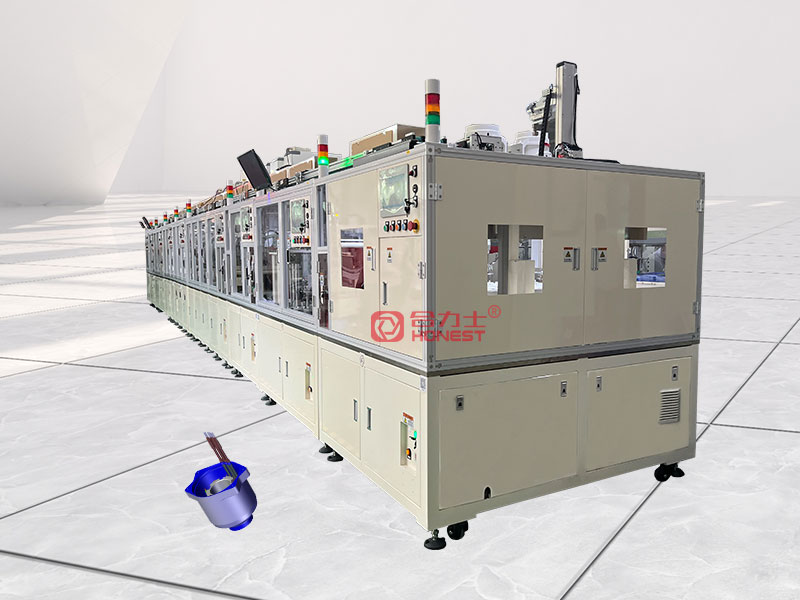 汽車油泵電機(jī)定子+機(jī)殼的裝配生產(chǎn)線