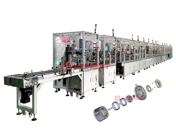 無刷鼓風(fēng)機(jī)生產(chǎn)線