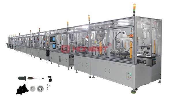 合利士天窗電機自動生產(chǎn)線組裝精度及品質控制