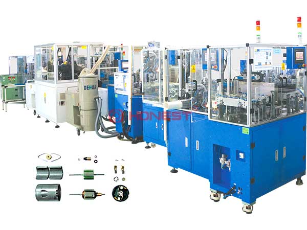 汽車水泵電機(jī)裝配線