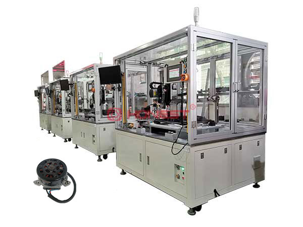 汽車風(fēng)扇電機組裝線