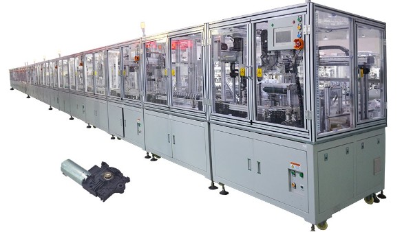 整套全自動化汽車天窗電機生產(chǎn)線裝配設(shè)備