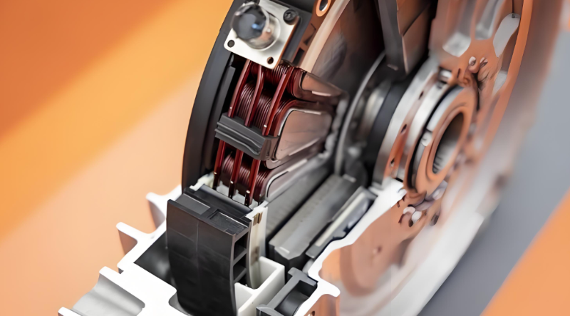 輪轂電機(jī)結(jié)構(gòu)圖